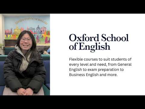 Meng from Taiwan talks about the great time she had at Oxford School of English