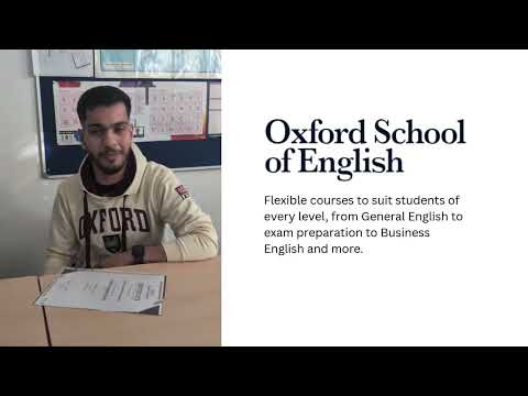 Majed from Saudi Arabia talks about his time at Oxford School of English