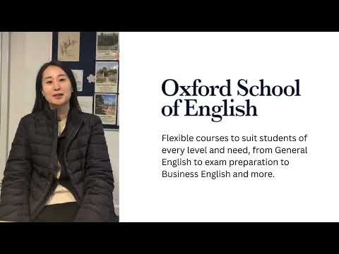 Hye Won from Korea talks about her experience at Oxford School of English