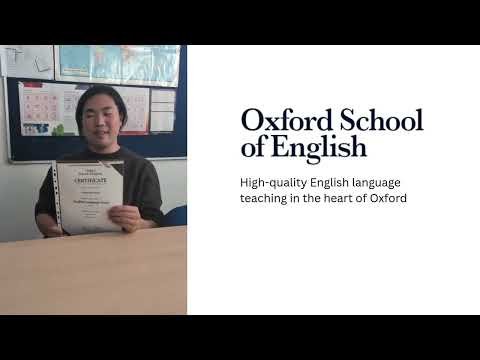 Naoto from Japan talks about his experience at Oxford School of English